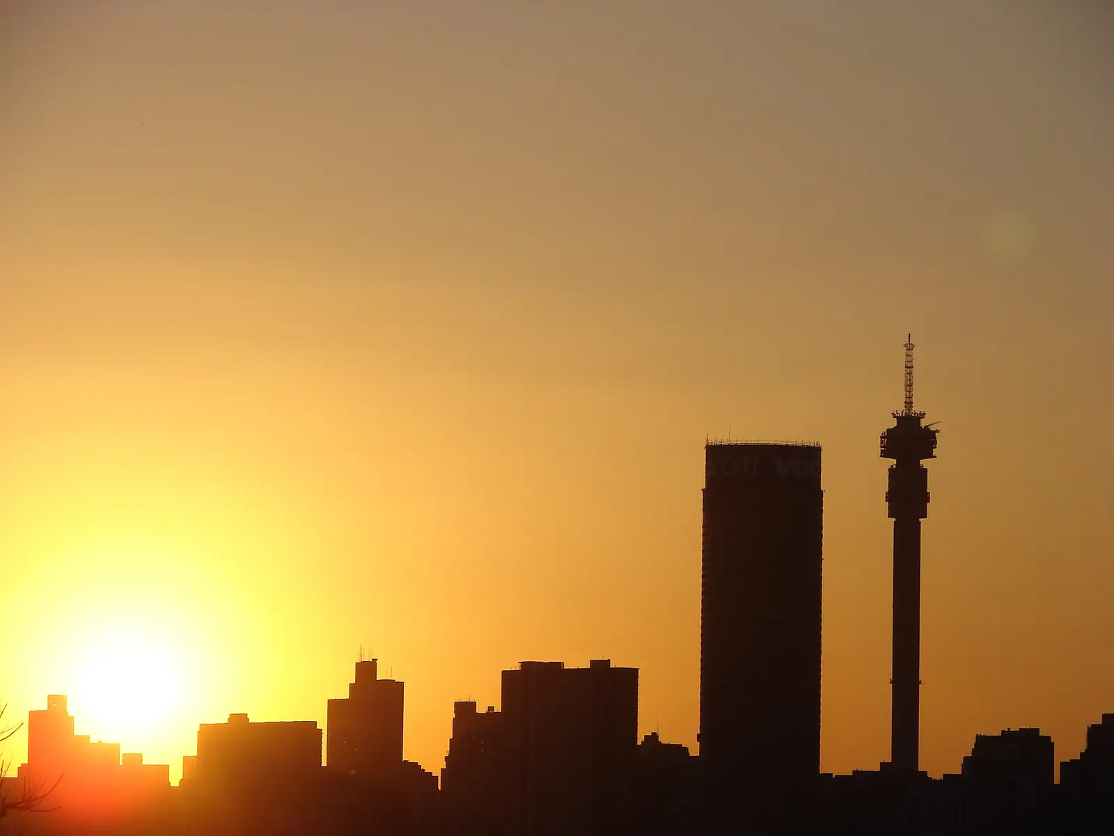 Johannesburg at night